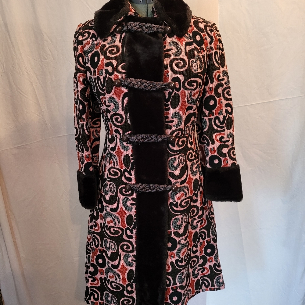 Beautiful 1960's - 1970's Sears Fashions Designer Coat